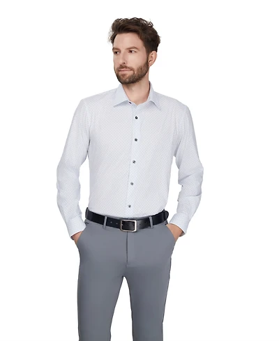 Alfani Men's Slim-Fit Stretch Dress Shirt, Macy's Exclusive