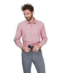 Alfani Men's Regular-Fit Solid Dress Shirt, Macy's Exclusive