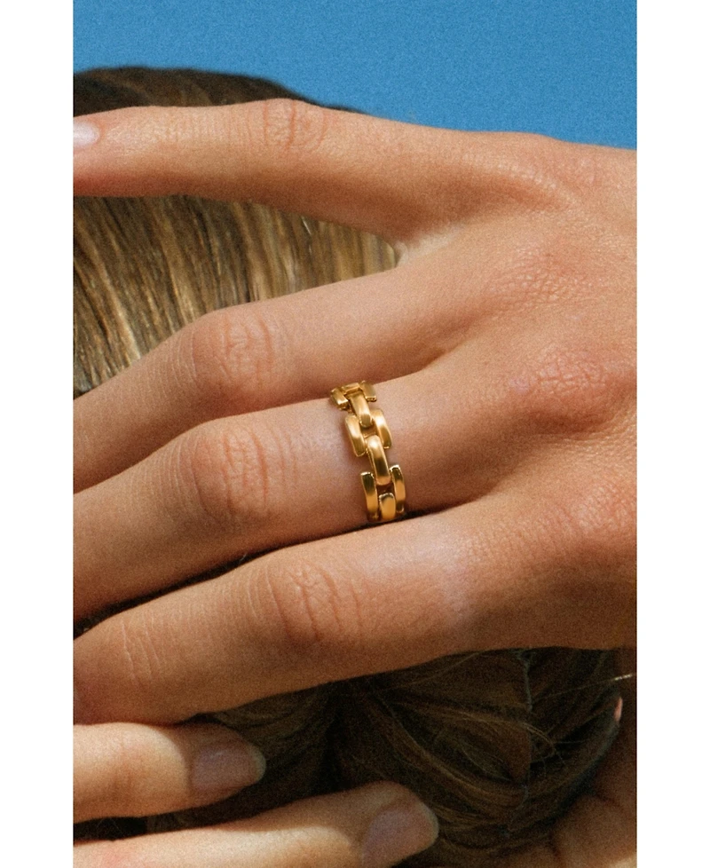 Retro Chic Rome Chain Ring