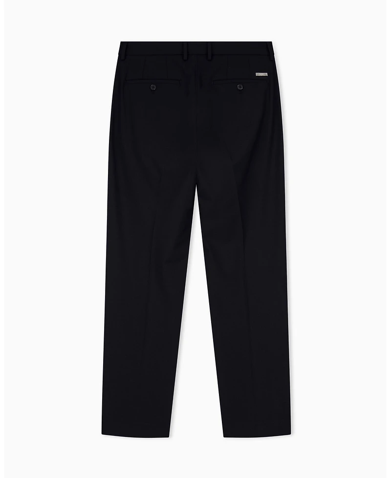 A|X Armani Exchange Men's Stretch Poly-Rayon Pants