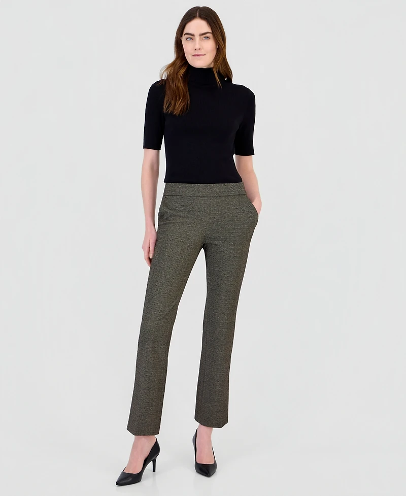 Anne Klein Women's Pull-On Straight Pants