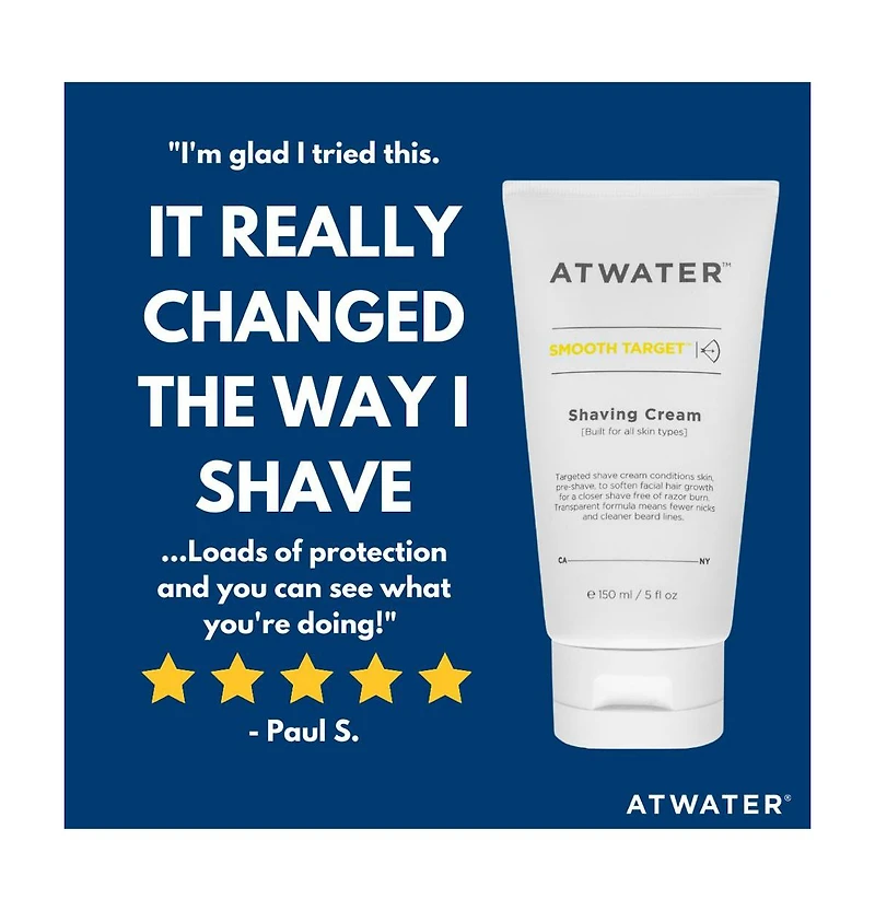 Atwater Smooth Target Shaving Cream