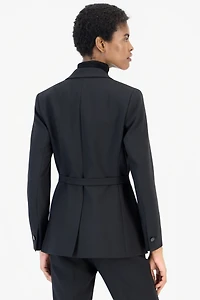 Anne Klein Women's Notch Collar Belted Blazer