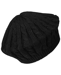 Lauren Ralph Core Cable Knit Beret Hat