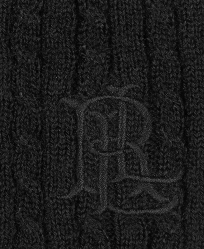 Lauren Ralph Baby Cable Merino Beanie Hat