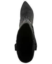Christian Siriano Women's Appti Fringe Pointed Toe Boot