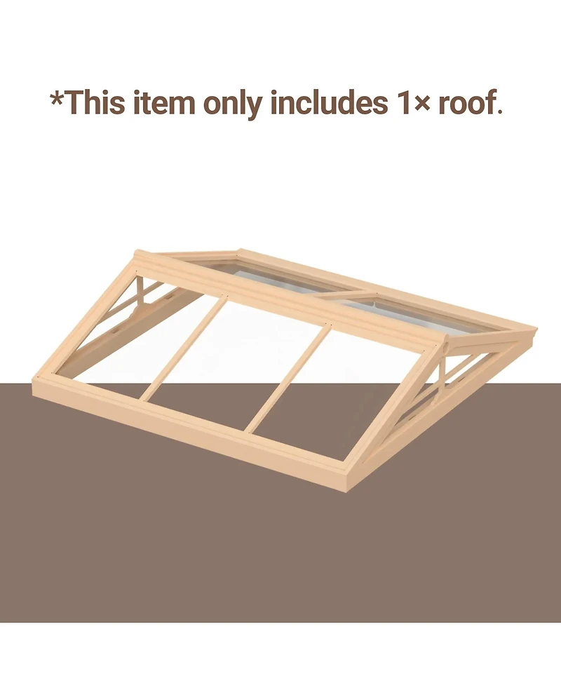 Robotime Dust Proof Roof for Super Store Diy Miniature House Kit Series, Super Creator Accessories