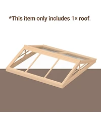 Robotime Dust Proof Roof for Super Store Diy Miniature House Kit Series, Super Creator Accessories