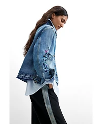 Desigual Women's Denim 100% cotton jacket
