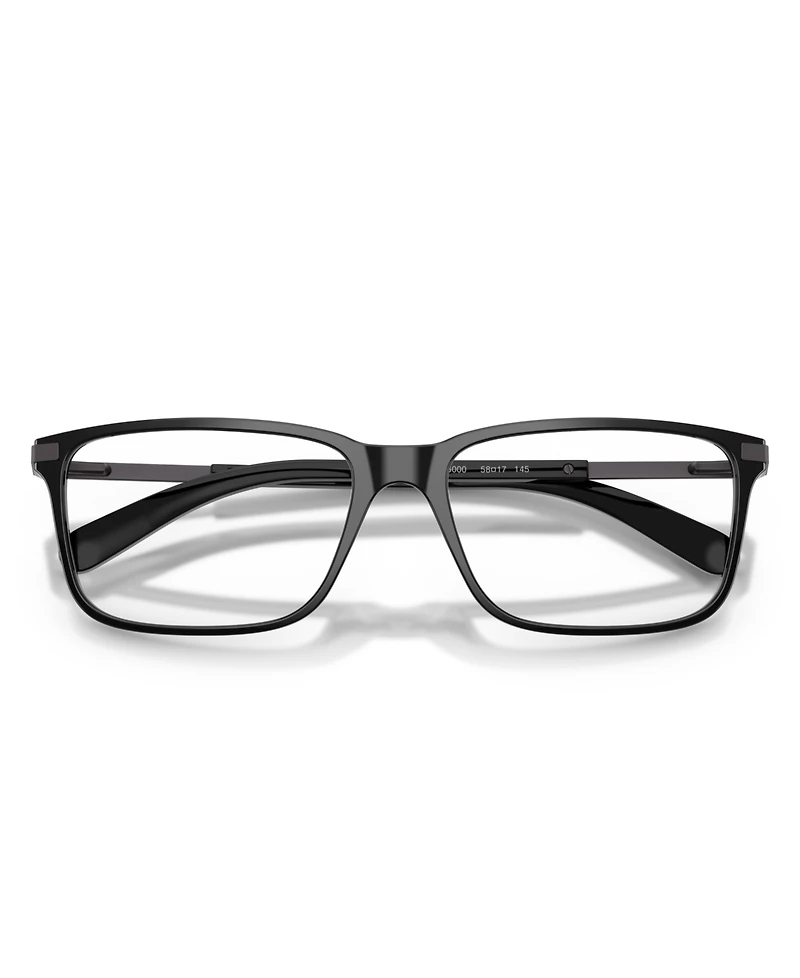 B by Brooks Brothers Men's Rectangle Eyeglasses, BB2081U