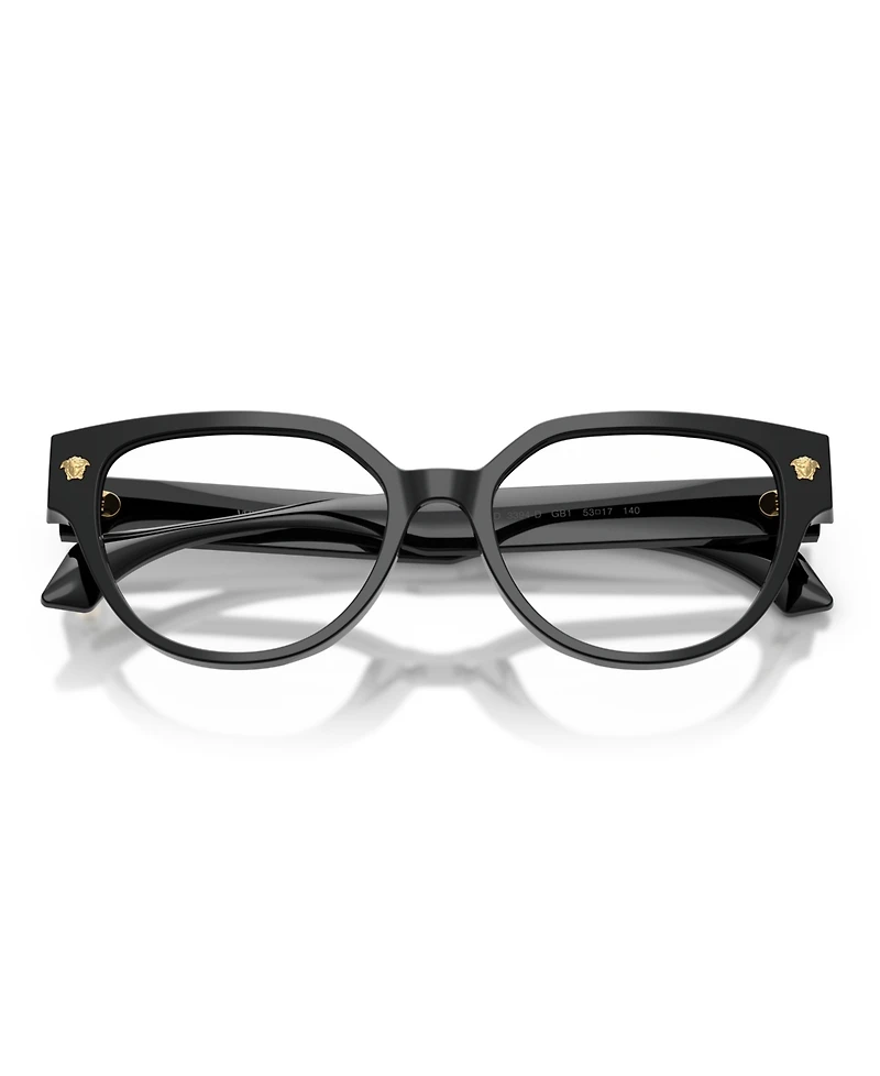 Versace Women's Cat Eye Eyeglasses, VE3394D
