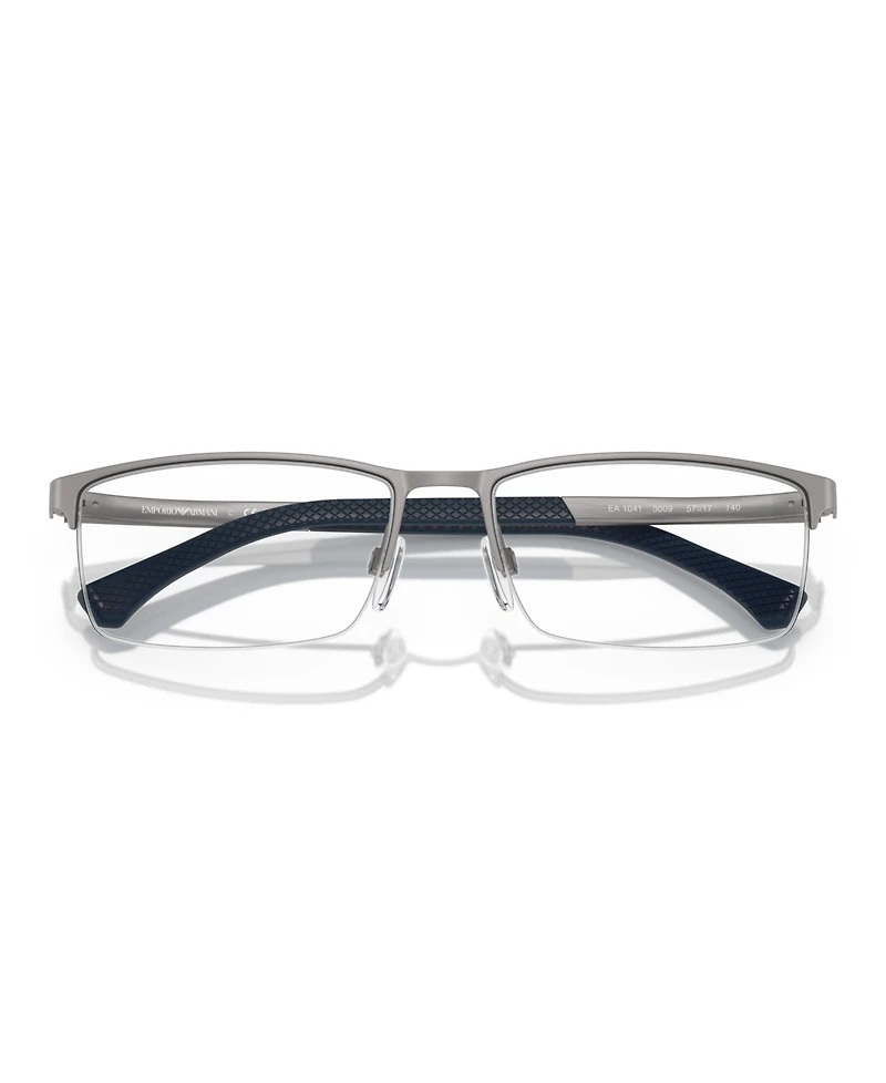 Emporio Armani Men's Rectangle Eyeglasses, EA1041