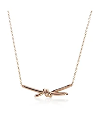 Pre-Owned Tiffany & Co Rose Gold Tiffany Knot Pendant