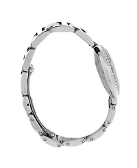 Pre-Owned Cartier Ballon Bleu de Cartier Quartz Watch in Stainless Steel with Diamond Bezel and Markers 28mm