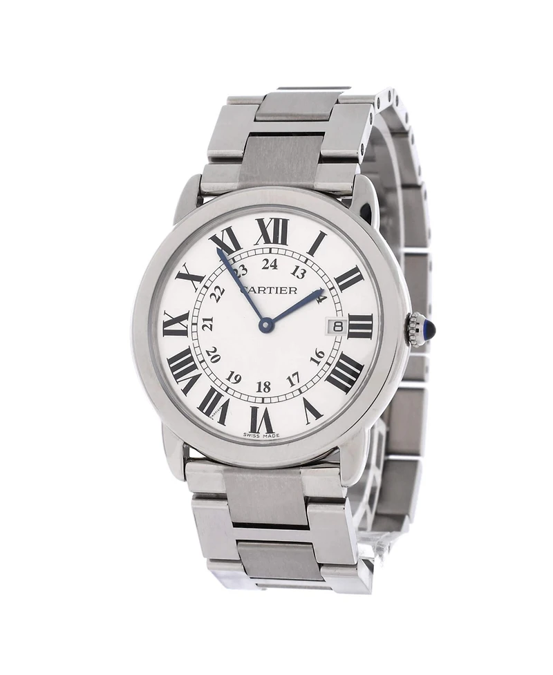 Pre-Owned Cartier Ronde Solo de Cartier Quartz Watch in Stainless Steel 36mm