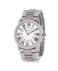 Pre-Owned Cartier Ronde Solo de Cartier Quartz Watch in Stainless Steel 36mm