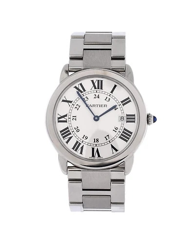 Pre-Owned Cartier Ronde Solo de Cartier Quartz Watch in Stainless Steel 36mm
