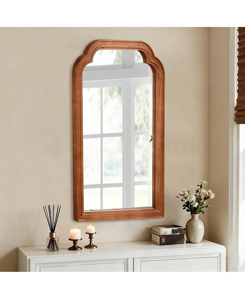 Laoties 24" x 36" Decorative Bathroom Vanity Mirror with Rounded Corners for Bedroom and Entryway