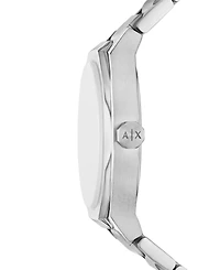 Armani Exchange Women's Sync Quartz Silver Stainless Steel Watch 36mm