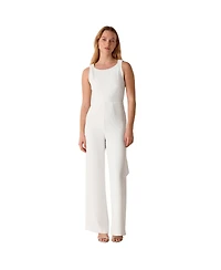 Whistles Women's Tie Back Wide Leg Bridal Jumpsuit