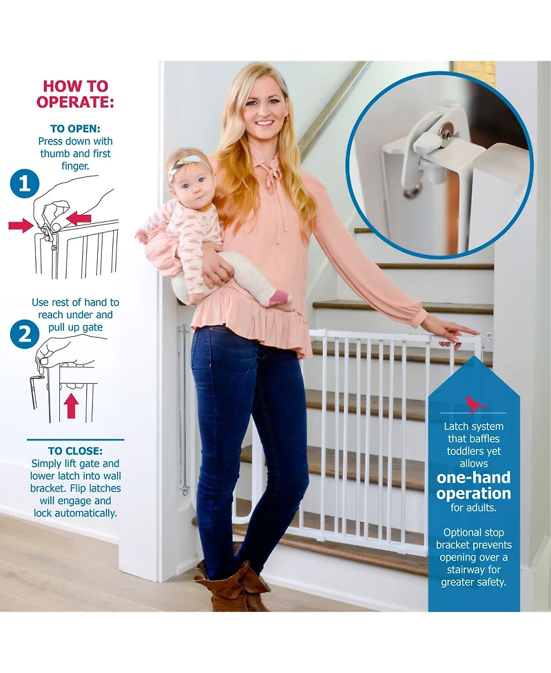 Cardinal Gates Stairway Special Child and Pet Safety Gate