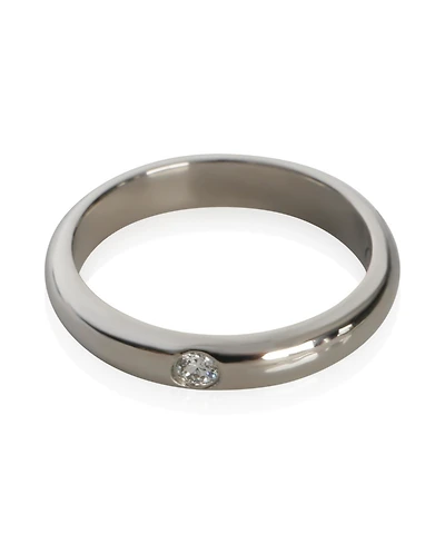 Pre-Owned Cartier Platinum Diamond 1895 Band