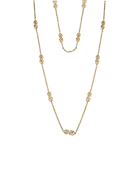 Retro Chic Eternal Spiral Chain Necklace