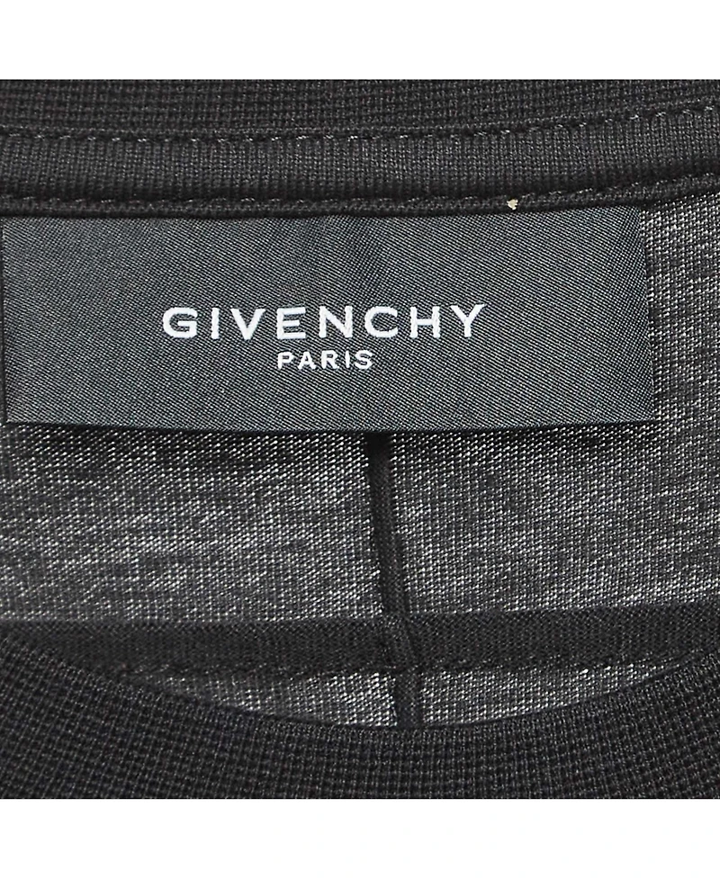 Pre-Owned Givenchy Men's Printed Cotton Crew Neck T-Shirt