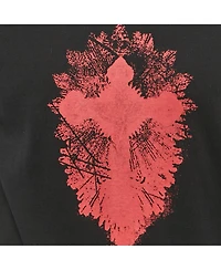 Pre-Owned Givenchy Men's Cross Print Jersey Crewneck T-Shirt
