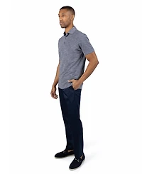 Tailorbyrd Men's Slub Pique Polo