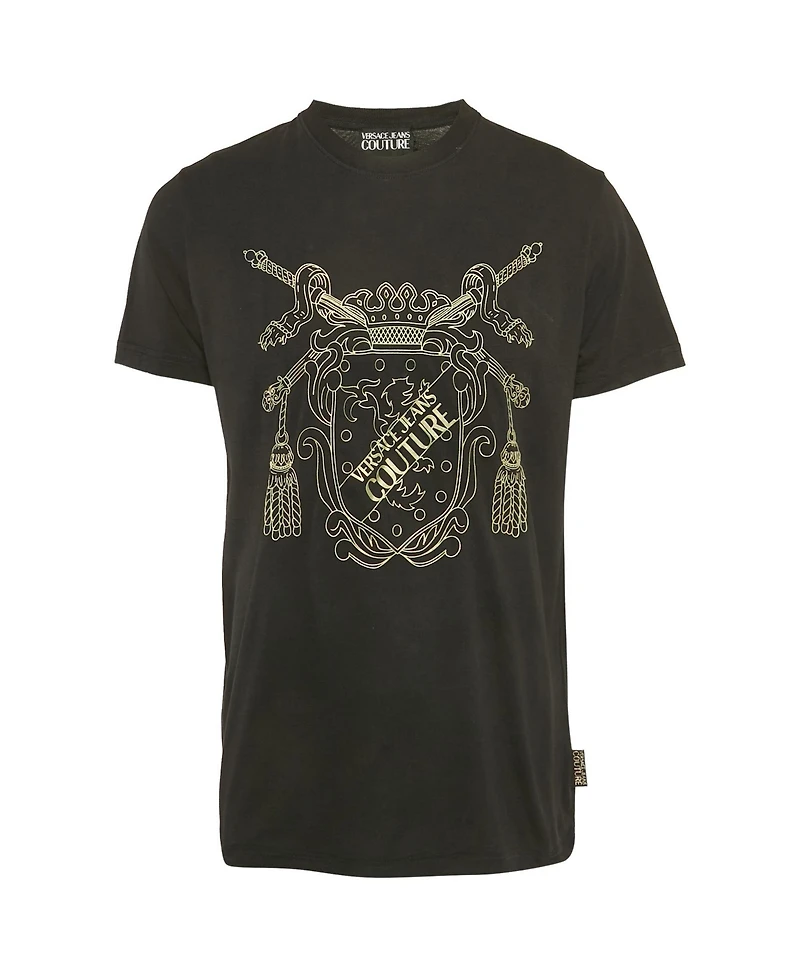 Pre-Owned Versace Men's Printed Jersey T-Shirt