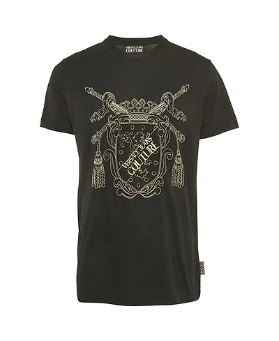 Pre-Owned Versace Men's Printed Jersey T-Shirt