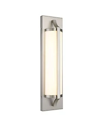 Midola 18-Inches Brushed Nickel Integrated Led Modern/Contemporary Bathroom Vanity Light Bar