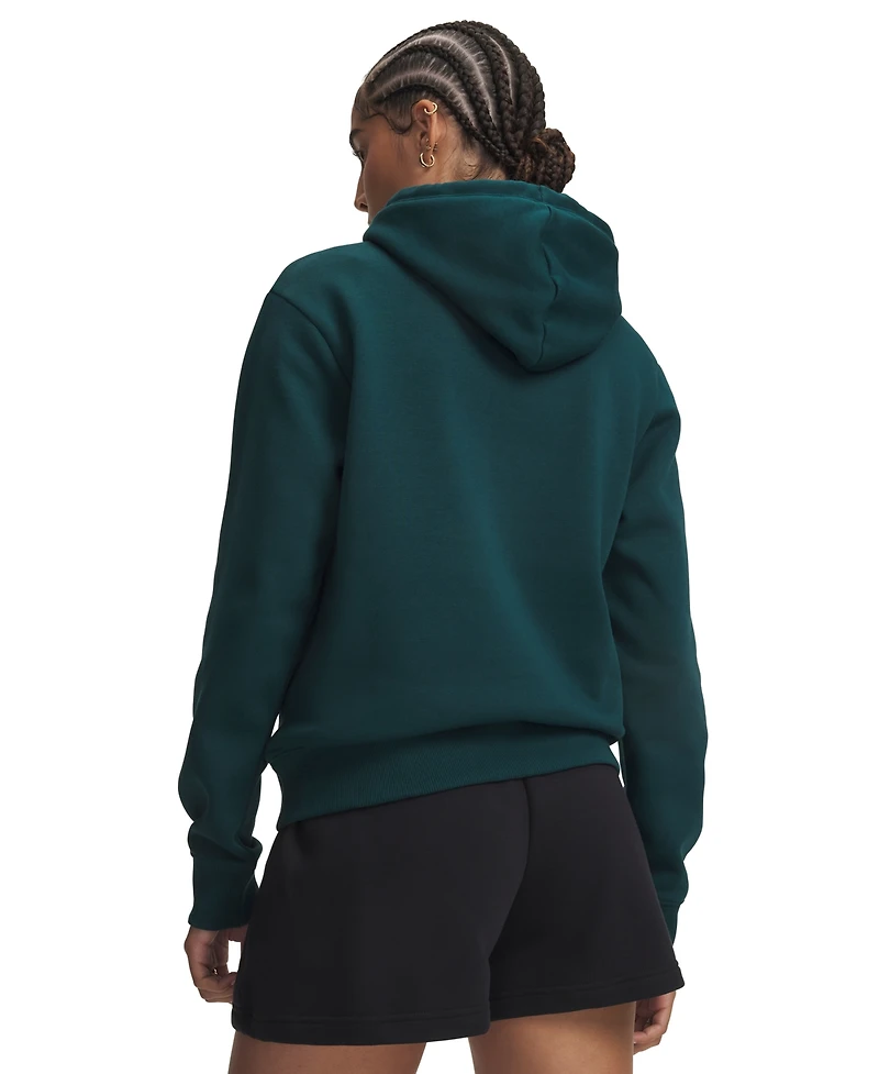 Under Armour Women's Rival Hooded Shimmer Sweatshirt