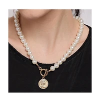 Sohi Women's Stone Pendant Necklace