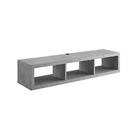 Martin Furniture Wallmounts Wall Mounted Tv Console 60-inch