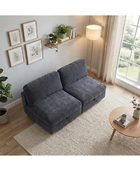 Streamdale Furniture Modular Convertible Storage Sofa 2-Seater