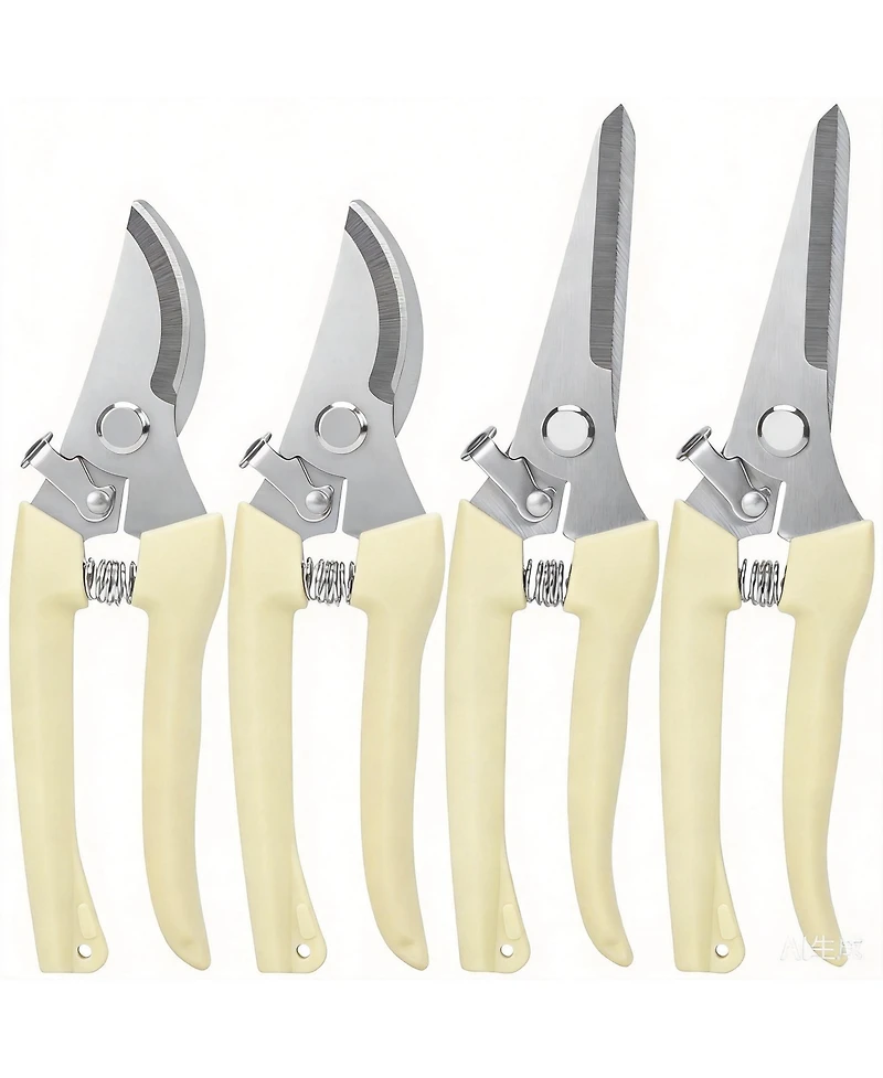 Xdovet Pruning Shears Stainless Steel Garden Clippers Byp Straight