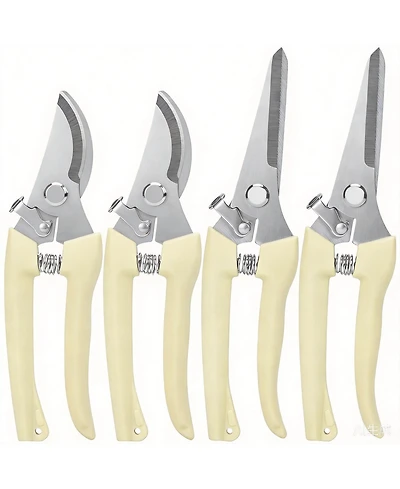Xdovet Pruning Shears Stainless Steel Garden Clippers Byp Straight