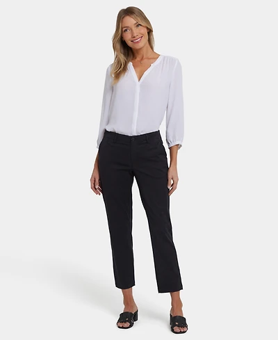 Nydj Women's Easy-Fit Ankle Trouser Pants