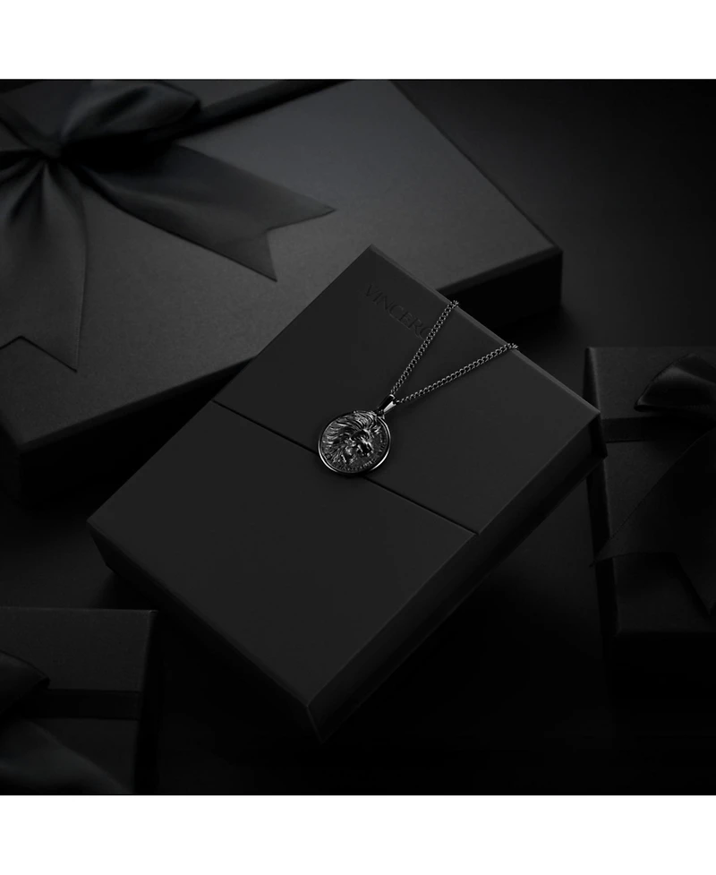 Vincero Lion Pendant - Stealth