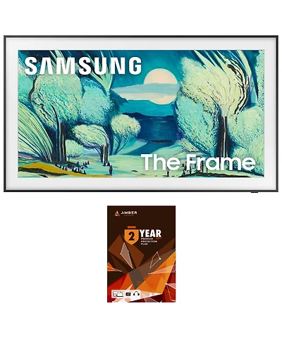 Samsung QN65LS03FADXZA 65 Inch The Frame Qled 4K Art Mode Smart Tv with 2 Year Amber Protection Plan (2025)