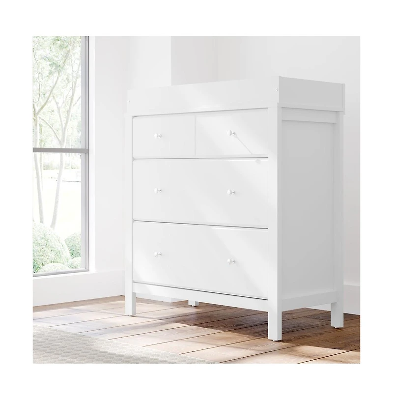 Storkcraft Carmel 3 Drawer Chest with Changing Topper