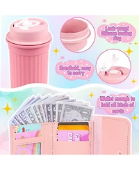 Gnuadz Kids Pretend Makeup Play Purse with Accessories Gift