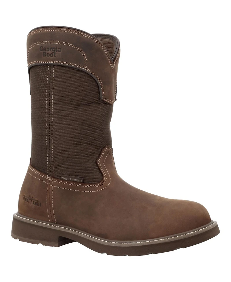 Georgia Boot Men's Core 37 Farm and Ranch Round Toe Pull-On