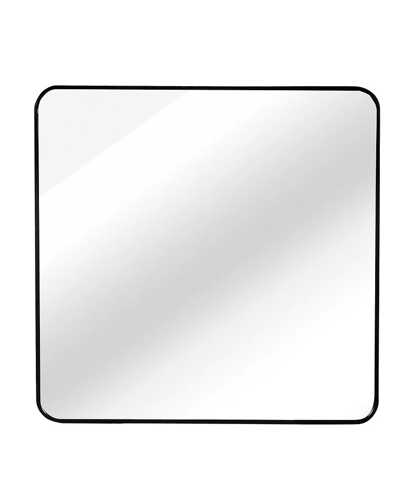 Laoties 36" x Gold Bathroom Vanity Mirror, Modern Square Wall Mirror with Metal Frame for Entryway and Bedroom