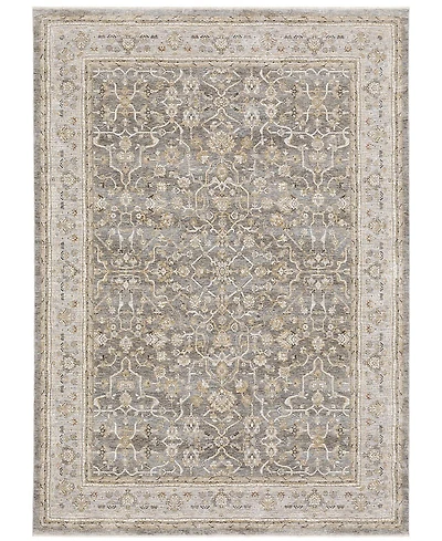 Oriental Weavers Maharaja 40M Beige and Gray 6'7" x 9'6" Area Rug