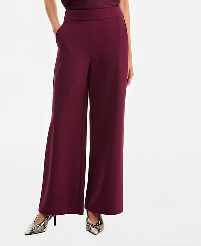 I.n.c. International Concepts Women's High-Rise Wide-Leg Pants, Macy's Exclusive