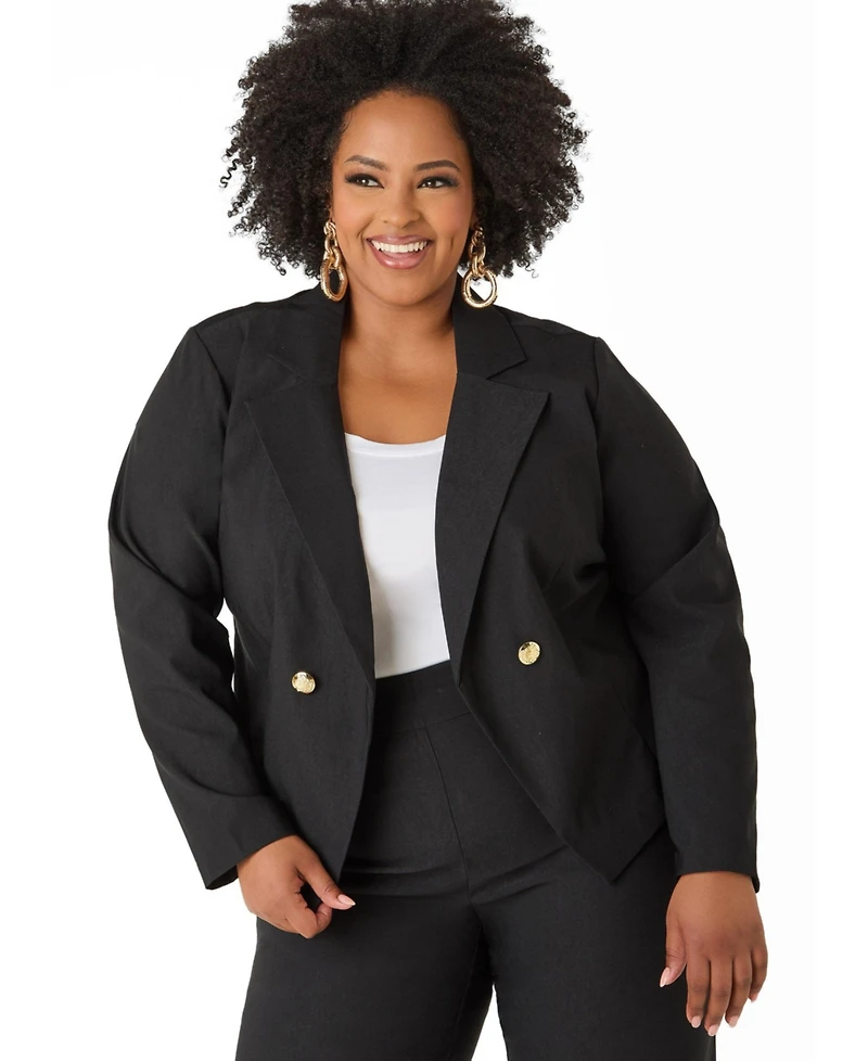 Ashley Stewart Women's Millennium Embellished Jacket