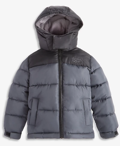 Reebok Toddler Boys' 2T-4T Hooded Puffer Jacket